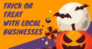 Trick-or-Treat with local businesses