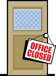 Holiday-office closed