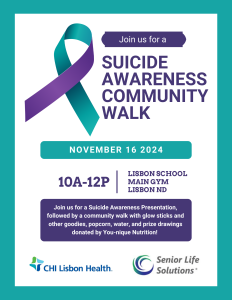 Suicide Awareness Community Walk